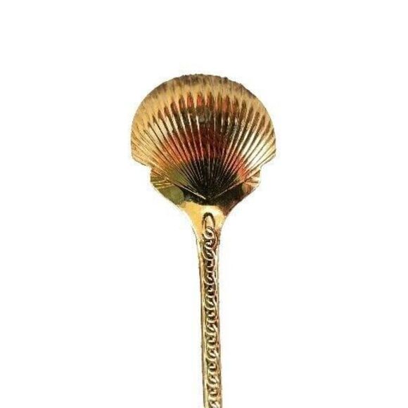 Vintage California SOUVENIR Spoon Enameled And Gold Tone Japan Stamped - Picture 8 of 8